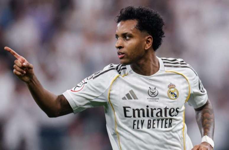 Divulga&ccedil;&atilde;o/Real Madrid - Legenda: Les&atilde;o no joelho tira Rodrygo da Copa do Mundo