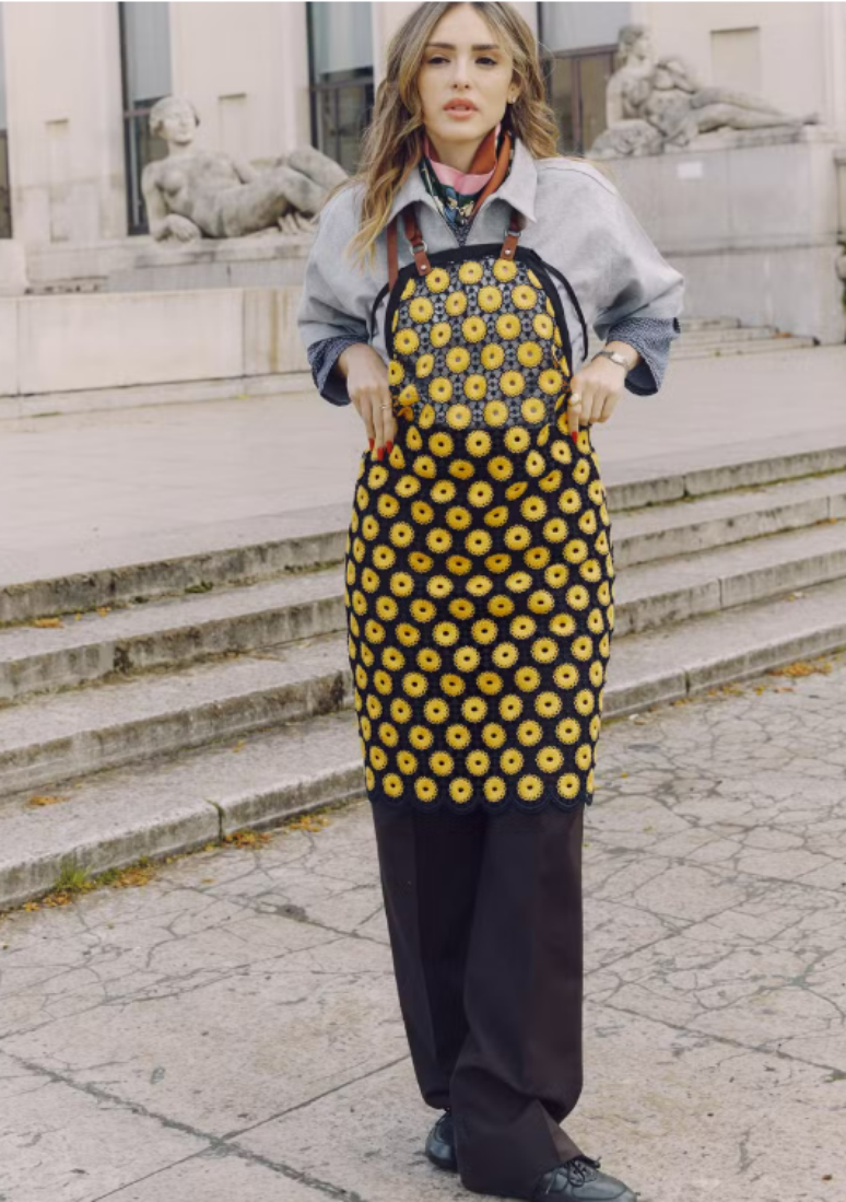 Isabelle Drummond na Semana de Moda de Paris