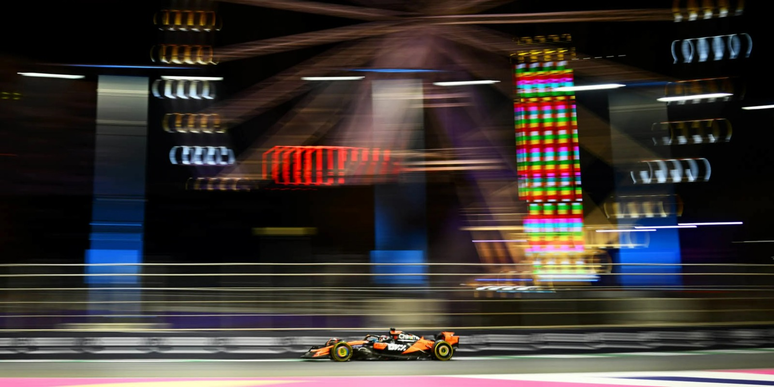 Oscar Piastri no circuito de Jeddah