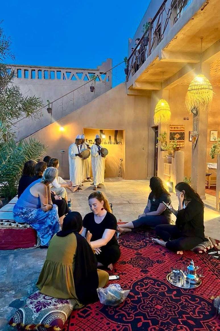 Os lares base de Hanne Nuutinen se expandiram por v&aacute;rias partes do mundo, como o Marrocos