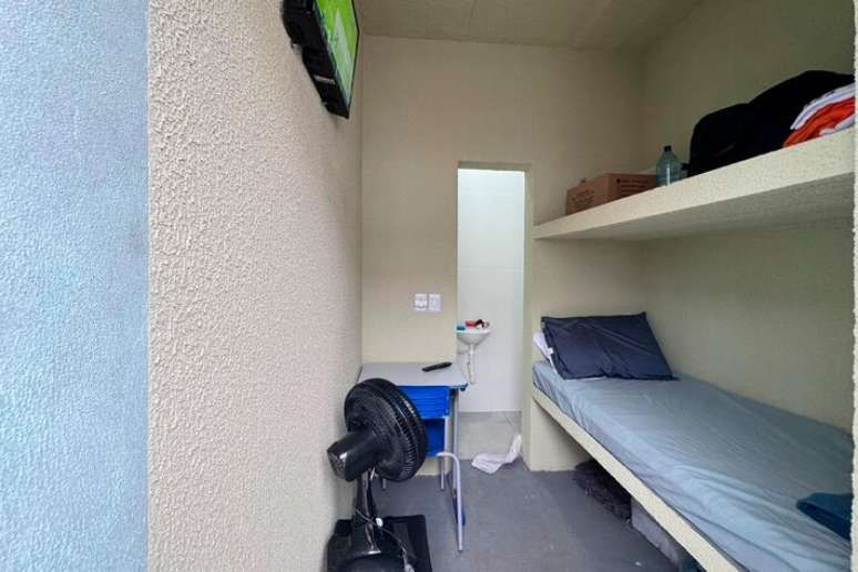 Cela onde Filipe Martins está preso na Cadeia Pública de Ponta Grossa