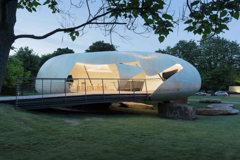 Serpentine Gallery Pavilion, por Smiljan Radic