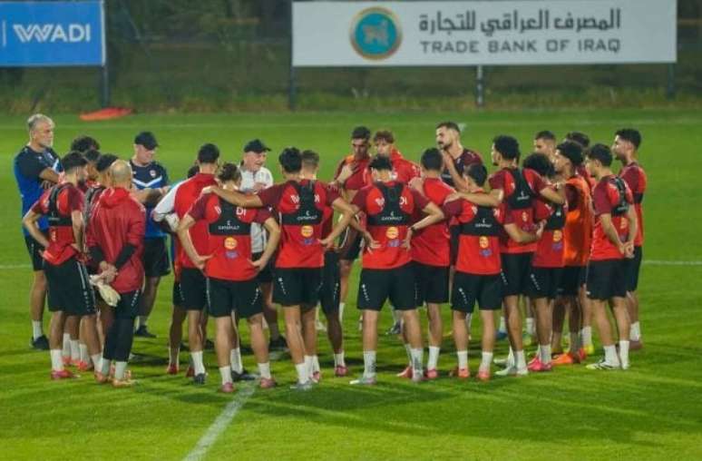 Divulga&ccedil;&atilde;o - Legenda: Sele&ccedil;&atilde;o do Iraque pode desistir da repescagem da Copa do Mundo