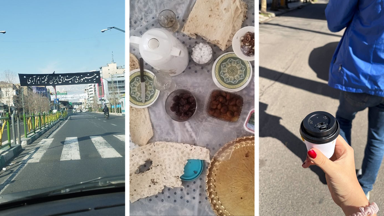 Imagens da vida em Teer&atilde; ap&oacute;s mais de uma semana de guerra