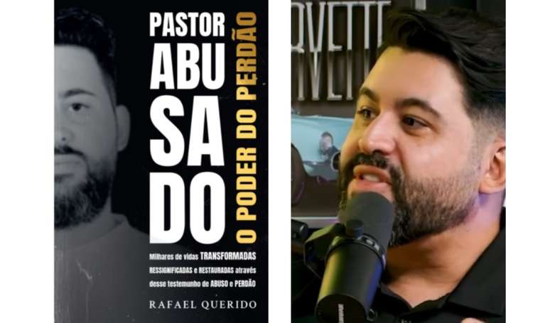 A capa da obra biogr&aacute;fica e o autor: "Perdoar n&atilde;o &eacute; absolver"