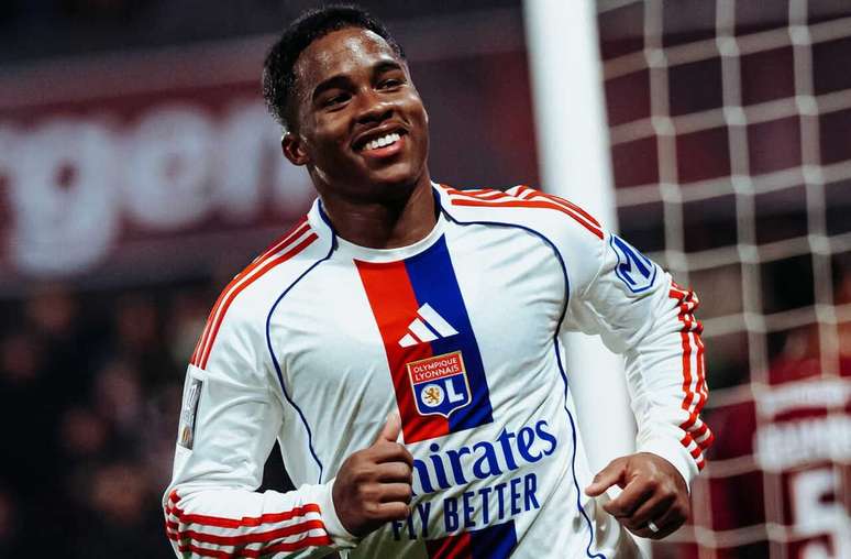 Endrick tem seis gols pelo Lyon em 11 partidas disputadas &ndash;