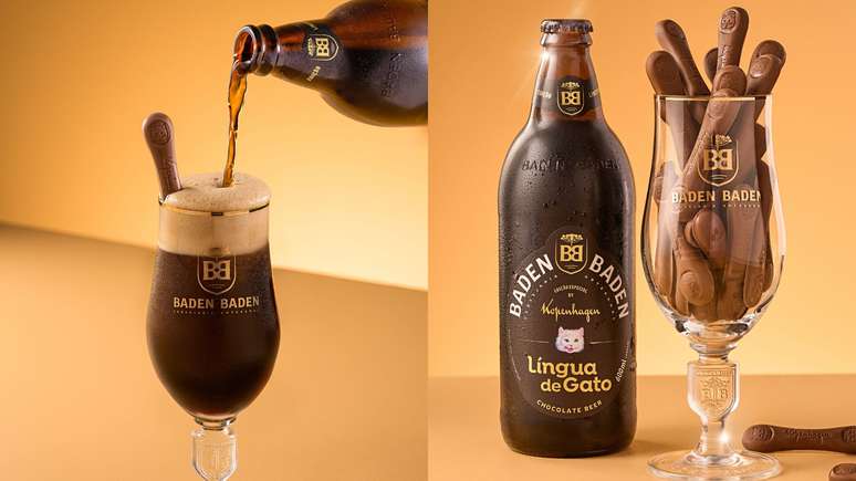 A cerveja Baden Baden L&iacute;ngua de Gato &eacute; cremosa,&nbsp;com amargor IBU de 10 e teor alco&oacute;lico de 6%