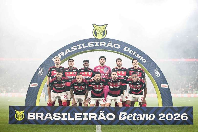 Veja a minutagem do elenco do Flamengo em 2026 &ndash;