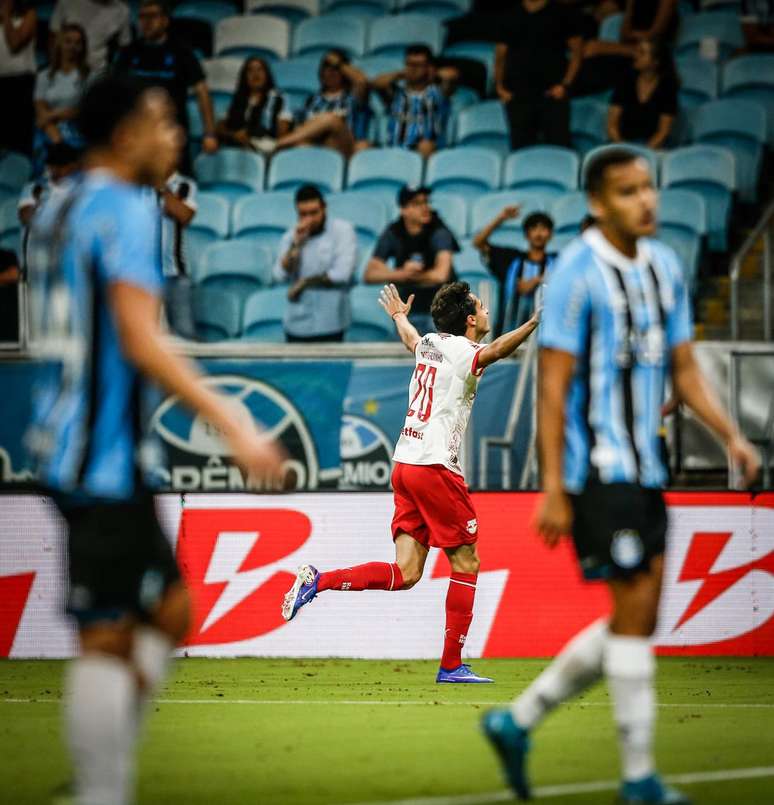 Rodriguinho marcou o gol de empate do Red Bull Bragantino 