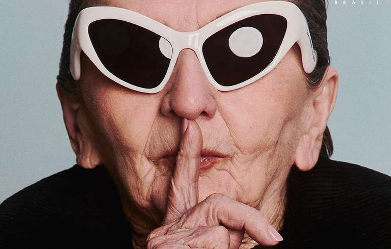 Tania Maria na capa da Elle 