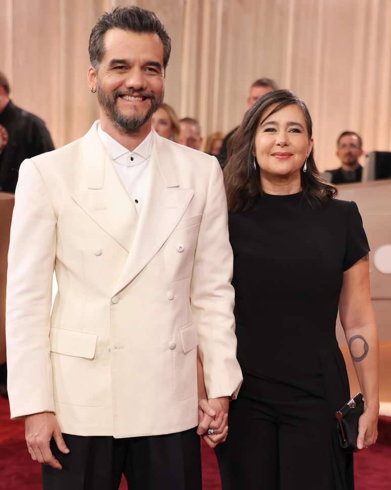 Wagner Moura e Sandra Delgado 