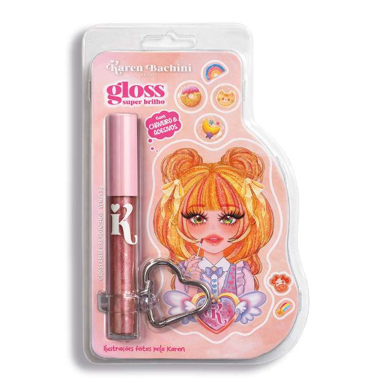 GLOSS LABIAL BRILHO INTENSO V&Ecirc;NUS BY KAREN BACHINI EDI&Ccedil;&Atilde;O ESPECIAL