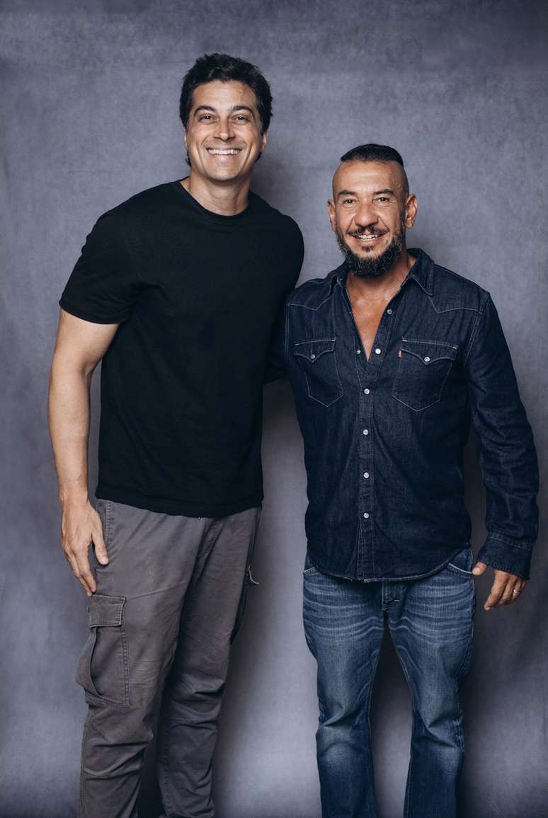 Daniel Ferro e Rodolfo Abrantes (foto por Karyme Fran&ccedil;a)