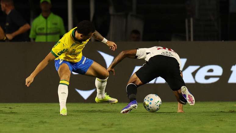 Palmeiras e Vasco fizeram um jogo de muita entrega em campo &ndash;