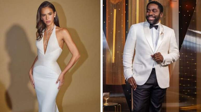 Bruna Marquezine e L&aacute;zaro Ramos v&atilde;o apresentar evento do Globo de Ouro no Copacabana Palace