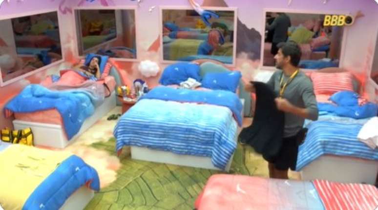 Jordana e Cowboy no BBB 26