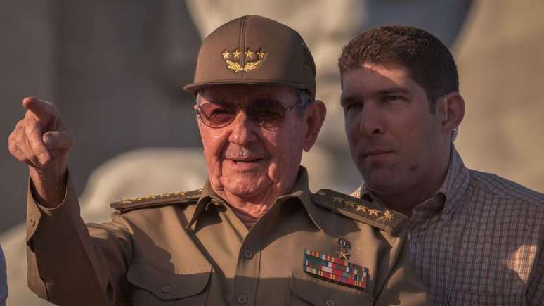 H&aacute; pelo menos duas d&eacute;cadas, Ra&uacute;l Guillermo &eacute; o guarda-costas do seu av&ocirc;, o ex-presidente de Cuba Ra&uacute;l Castro