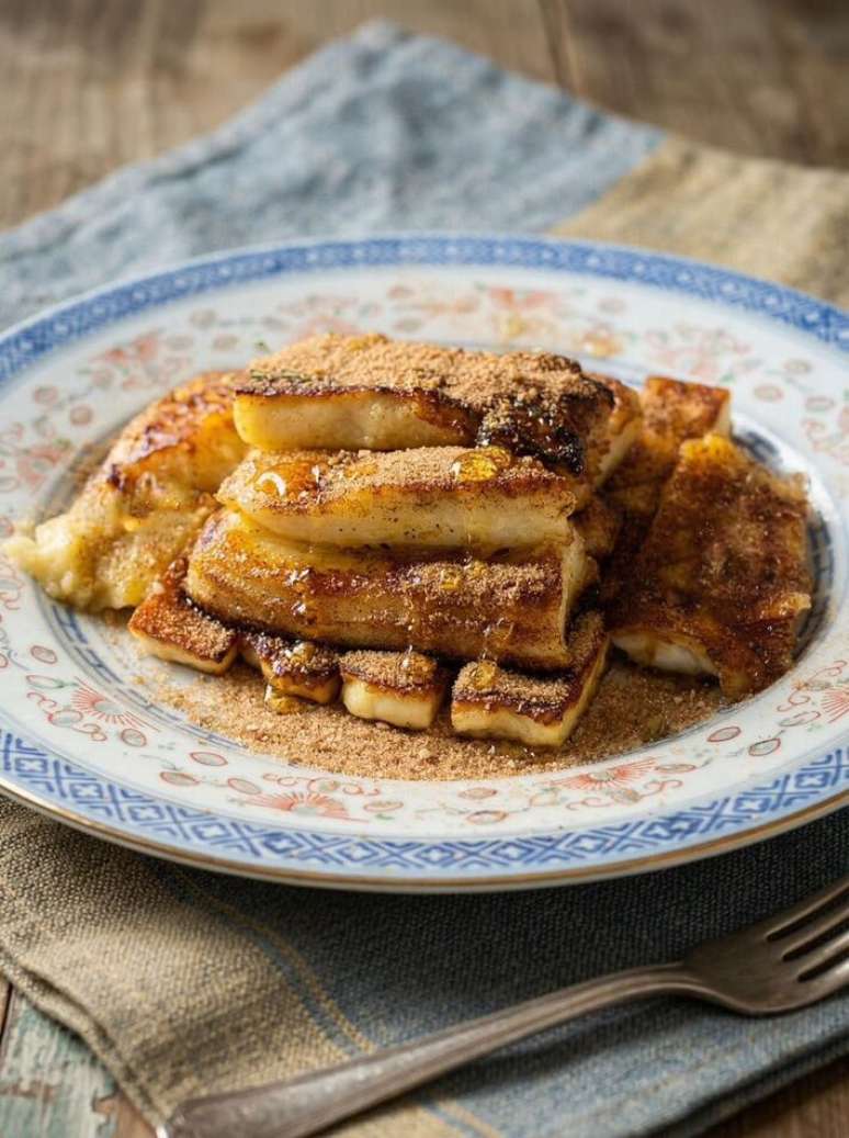 Cartola de banana do chef Carlos Ribeiro