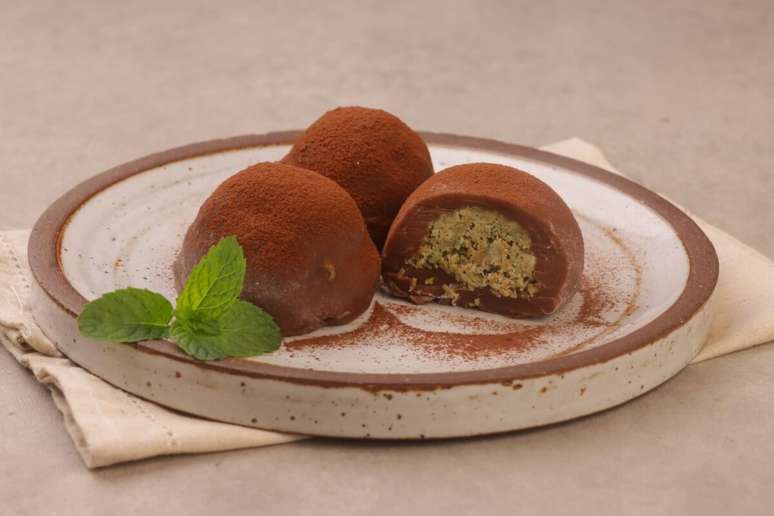 Bombom de pistache 