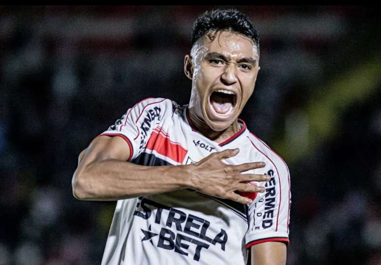 O atacante estava sob empr&eacute;stimo no Bragantino quando houve o acidente &ndash;