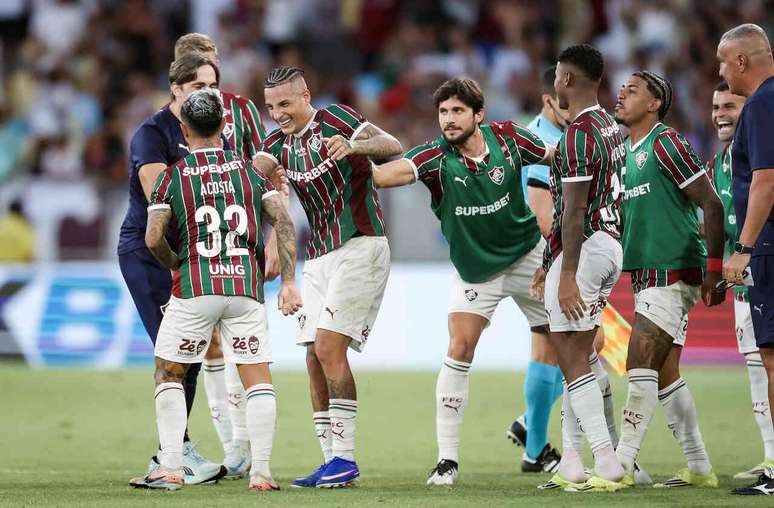Arana marcou pela primeira vez com a camisa do Fluminense &ndash;