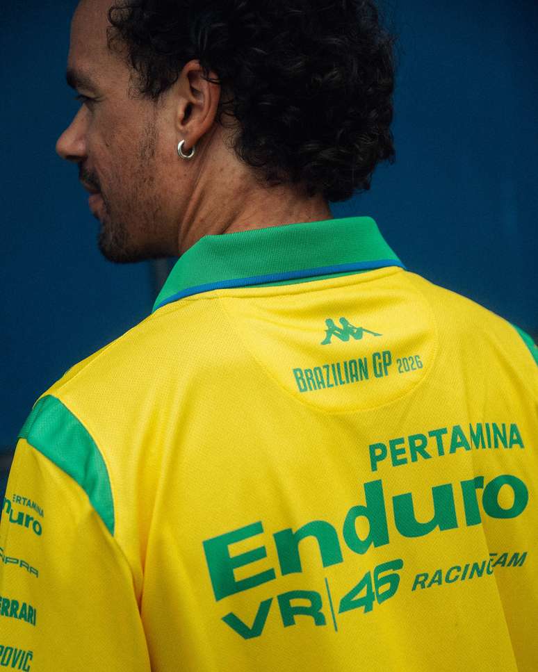 Amarelo e verde da bandeira brasileira inspiram cole&ccedil;&atilde;o especial da VR46