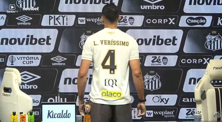 Lucas Ver&iacute;ssimo vai vestir a camisa 4 em seu retorno ao Peixe &ndash;