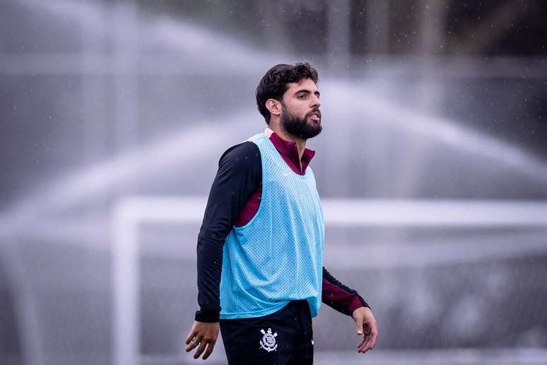 Yuri Alberto em treinamento do Corinthians &ndash;