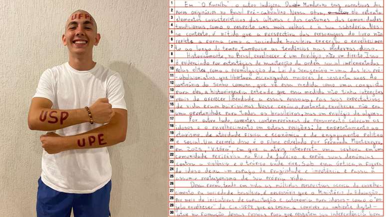 Reda&ccedil;&atilde;o nota mil de Caio Braga, de Recife (PE)