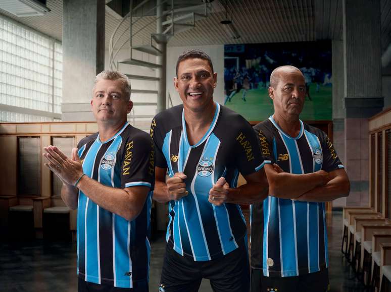 Nova camisa do Gr&ecirc;mio 