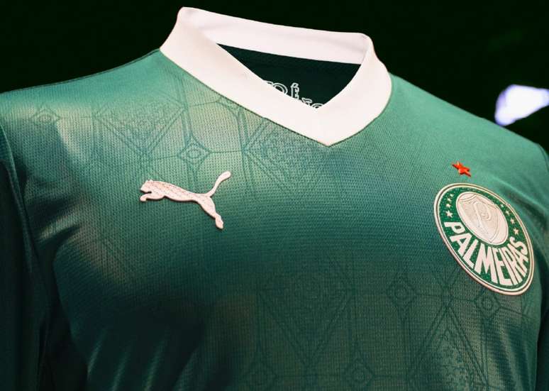 Palmeiras apresentou novo uniforme para a temporada &ndash;