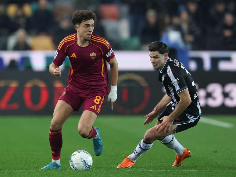 Neil El Aynaoui durante partida da Roma 