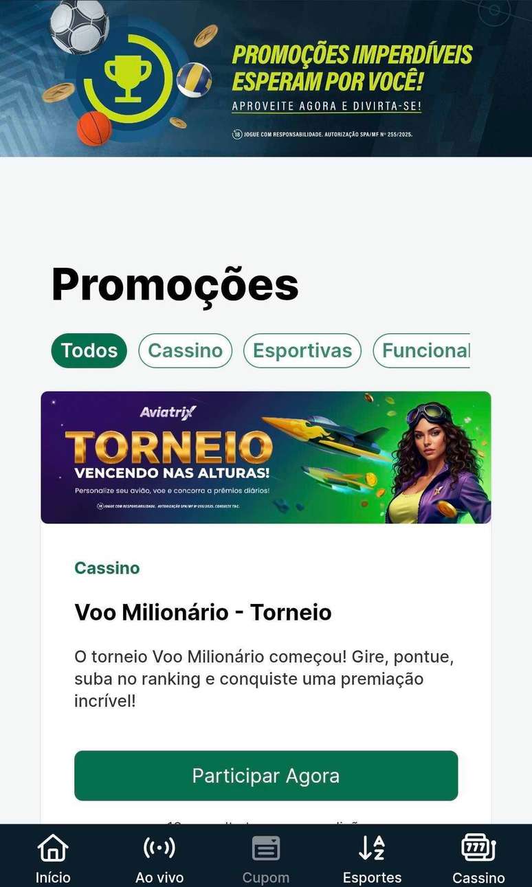 A &aacute;rea de promo&ccedil;&otilde;es da Casa de Apostas &eacute; atualizada regularmente