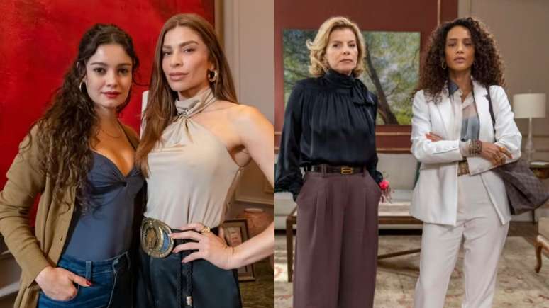 Três Graças மற்றும் Vale Tudo ஆகியவற்றின் கதாநாயகர்கள் (வெளிப்படுத்துதல்/டிவி குளோபோ)