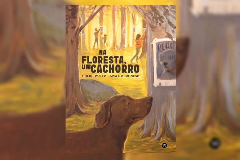 Em &ldquo;Na floresta, um cachorro&rdquo;, a curiosidade dos animais conduz uma hist&oacute;ria divertida repleta de pistas e surpresas 