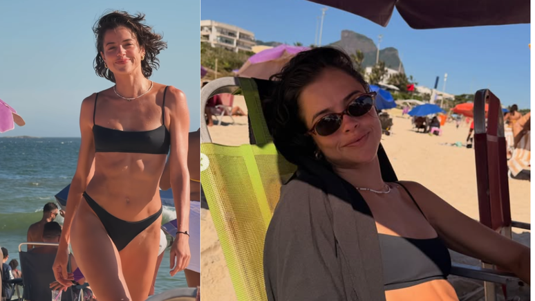 Agatha Moreira treina v&ocirc;lei de praia e esporte oferece diversos benef&iacute;cios ao corpo