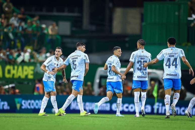 Gr&ecirc;mio vem de um empate contra a Chapecoense na Arena Cond&aacute;, o segundo resultado consecutivo por 1 a 1 &ndash;