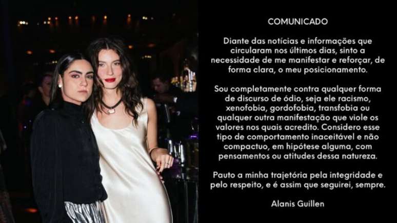 నటి అలానిస్ గిల్లెన్ నిర్మాత గియోవన్నా రీస్‌తో విడిపోయినట్లు ధృవీకరించారు