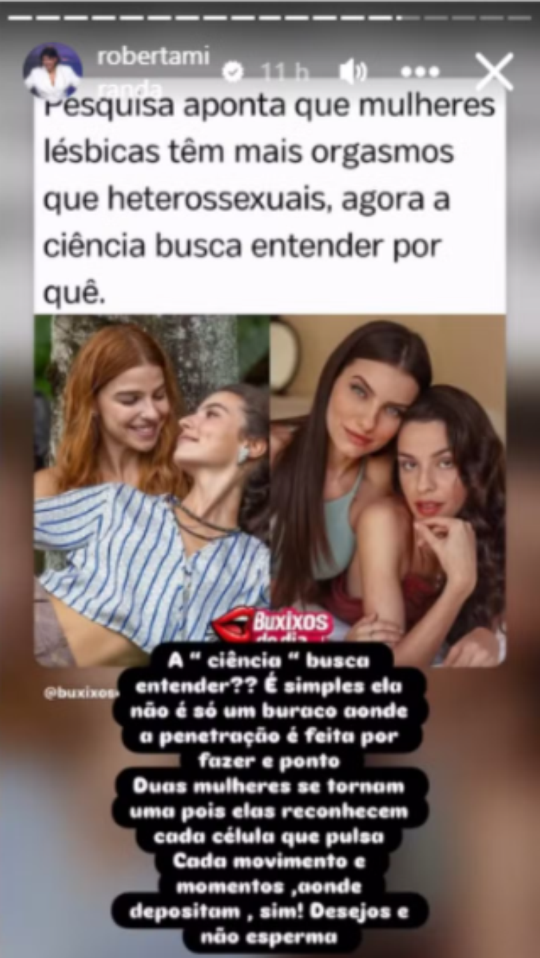 Cantora sertaneja opinou sobre o prazer feminino nas redes sociais 