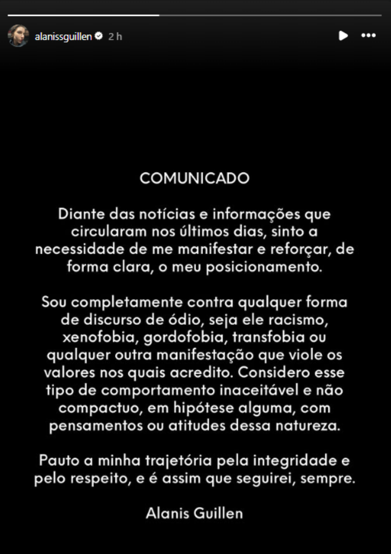 Atriz de 'Tr&ecirc;s Gra&ccedil;as' confirma t&eacute;rmino ap&oacute;s exposi&ccedil;&atilde;o de falas preconceituosas da ex-namorada