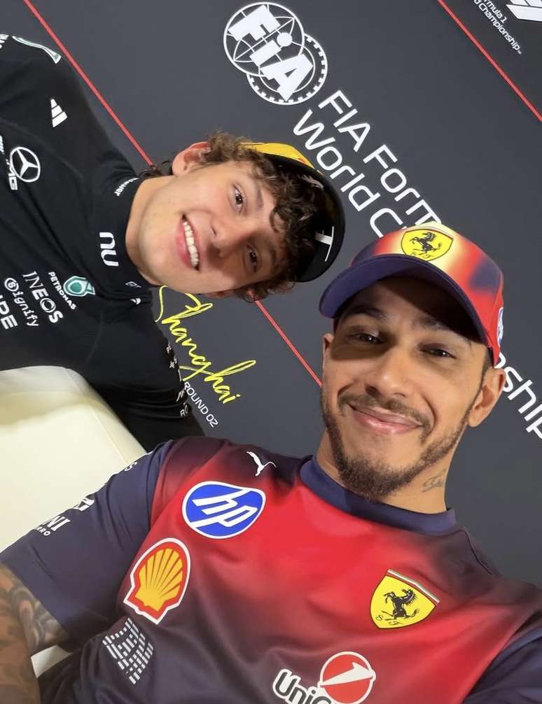 Kimi e Lewis &ndash;