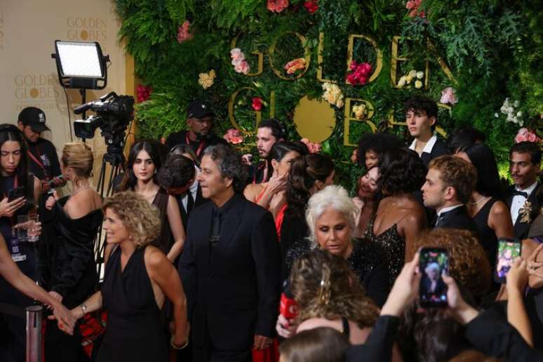 Os bastidores do Golden Globes Tribute Awards