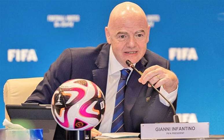 Infantino est&aacute; &agrave; frente da entidade desde 2016 &ndash; Reprodu&ccedil;&atilde;o/Instagram @gianni_infantino