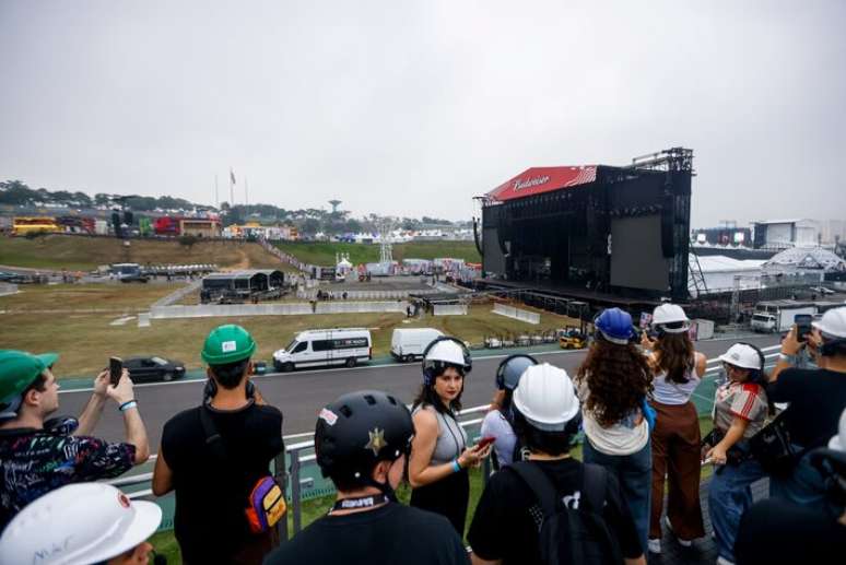 Veja fotos do Lollapalooza 2026 antes da abertura.
