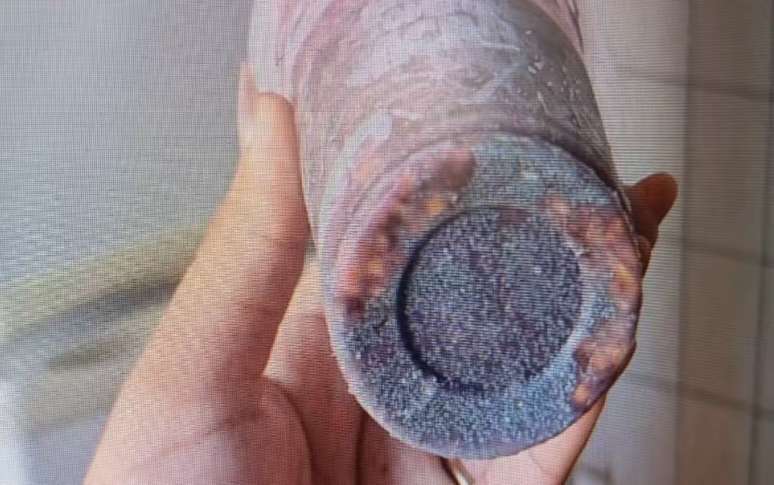 Copo de a&ccedil;a&iacute; foi manipulado