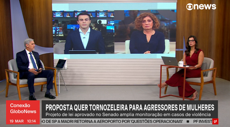 Miriam Leit&atilde;o se emocionou ao falar de casos de viol&ecirc;ncia contra a mulher na Globonews