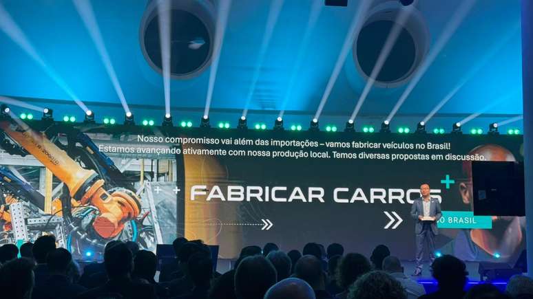 Evento de lan&ccedil;amento da marca Jetour no Brasil