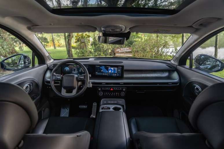 Hyundai Ioniq 9 tem interior com acabamento esmerado e espa&ccedil;o de sobra
