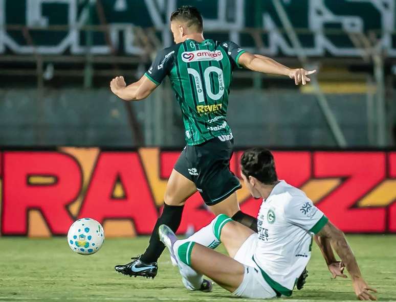 Maring&aacute; e Goi&aacute;s travaram duelo equilibrado no Paran&aacute;. No fim, a classifica&ccedil;&atilde;o foi esmeraldina &ndash;