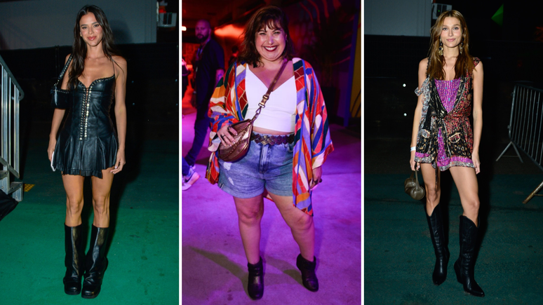 Bruna Marquezine, Mariana Xavier e Sasha no Lollapalooza 